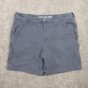 Duluth Shorts Mens 42 Gray DuluthFlex Fire Hose Carpenter Short 9" Workwear